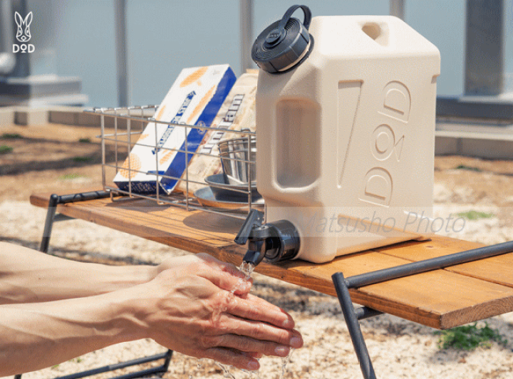 楽天市場】DOD ウォータータンク 水専用 5Lサイズ ジャグタンク レバー 