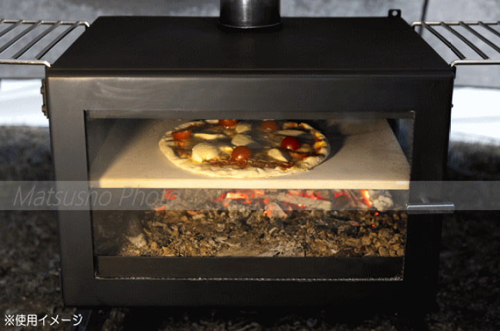 ピザストーン付き★mt.sumi Aura ver.2 薪ストーブ アウトドア薪ストーブ オーラ ver.2 / Woodstove AURA ver.2