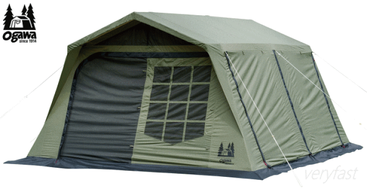 楽天市場】ogawa オガワキャンパル シェルター ロッジシェルター
