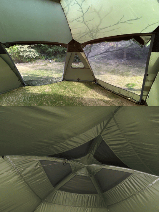 LOGOS トラデカンバス スペースベース デカゴンテント 500-BB Tradcanvas スペースベース・デカゴン500-BB|ギア|デカゴン