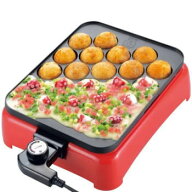 アサヒ 着脱式 角型 たこ焼器 電気たこ焼器 電気式 たこ焼き器 卓上 コントローラー付き 誕生日 クリスマ…