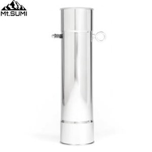 【27日9:59迄全商品2%OFF&買い周り最大47倍!】マウント・スミ 煙突 ボトム 薪ストーブ用 オプションパーツ 煙突パーツ ボトム煙突 ダンパー付 アクセサリー Mt.SUMI 薪ストーブ φ80mm煙突 フランジ