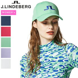 J.LINDEBERG ジェイリンドバーグ 073-59860 レディース ゴルフキャップ 帽子 キャップ 3D刺繍 ロゴキャップ
