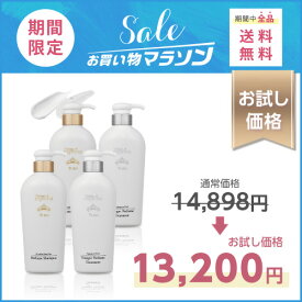 「 公式 販売店 」 ＜ 4本セット ＞ エスプリーナ 美BIO シャンプー 2本 & トリートメント 2本 お買い物マラソン 限定 お試し価格 送料無料 期間限定価格 || テレビショッピング お得セット 頭皮も髪も エイジングケア