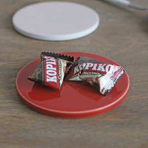 yLc z1616/arita japan S&B Colour Porcelain Coaster (Red)yH C`NC`NA^Wp S&B R[X^[ Ve&o[COX Sc Mtg v[gz