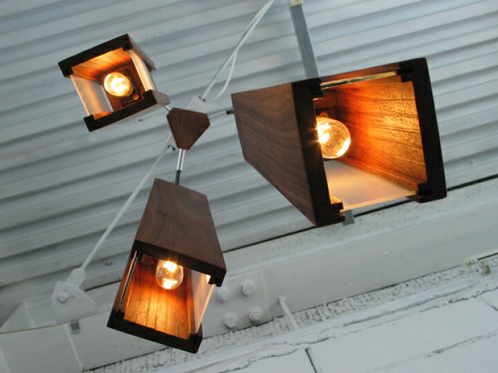 楽天市場】2are3 Pharos Pendant Lamp3連(WALNUT)【ツーアースリー 