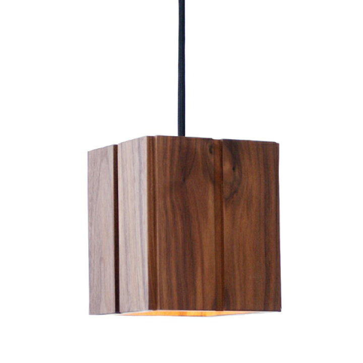 楽天市場】2are3 Square Pendant Lamp(WALNUT)【ツーアースリー 