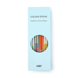 【メール便対象】HAY COLOUR STICKS SET OF 4（Multi）542828【ヘイ お箸 竹 マルチカラー ショルテン＆バーイングス 北欧 デンマーク 雑貨 】