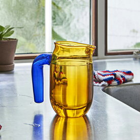 正規取扱店 HAY JUG S (Amber) 506611【ヘイ ジャグ JUG 水差し ホウケイ酸ガラス 北欧 デンマーク 雑貨 Jochen Holz ヨッヘン・ホルツ】