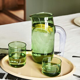 正規取扱店 HAY JUG L (Green) 506614【ヘイ ジャグ JUG 水差し ホウケイ酸ガラス 北欧 デンマーク 雑貨 Jochen Holz ヨッヘン・ホルツ】