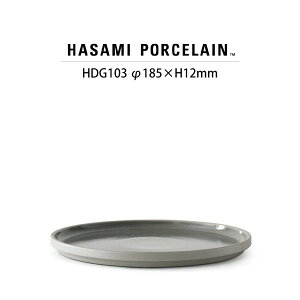 yubNtCf[N[|zzzyHASAMI PORCELAINzv[g HDG103(SIZE:18.5cm _[NO[)yTHE GREY COLLCETION O[RNV O[ OC nT~|[Z X^bLO Plate g