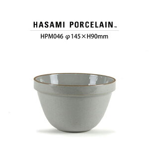 yg znT~|[Z fB[vEh{E HPM046(SIZE:14.5cm NA/OXO[)yH Vv HASAMIPORCELAIN roundbowl mH Mtg Vz