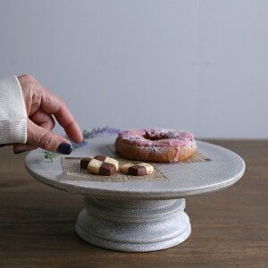 yubNtCf[N[|zzzyMISHIM POTTERY CREATIONzfractal cakestand (size:M hibi) iessy~V|^[ Rq 炬 Z AeB[N P[LX^h P[L  p[eB 