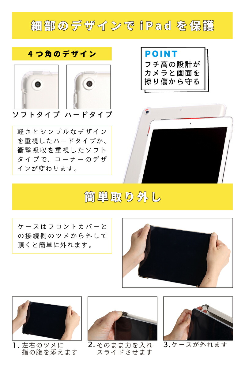 楽天市場】【デザインケース】選べる全31色 iPad 第10世代 ケース 10.9 