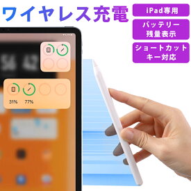 【iPad用 デジタル タッチペン】スタイラスペン iPad ペンシル 側面吸着 ワイヤレス充電 Bluetooth対応 パームリジェクション機能 iPad Pencil iPad タッチペン 極細 iPad 10.9インチ iPad 10.2インチ iPad スタイラスペン Pro13 iPad Air M2 ペンシル ipad pro 12.9