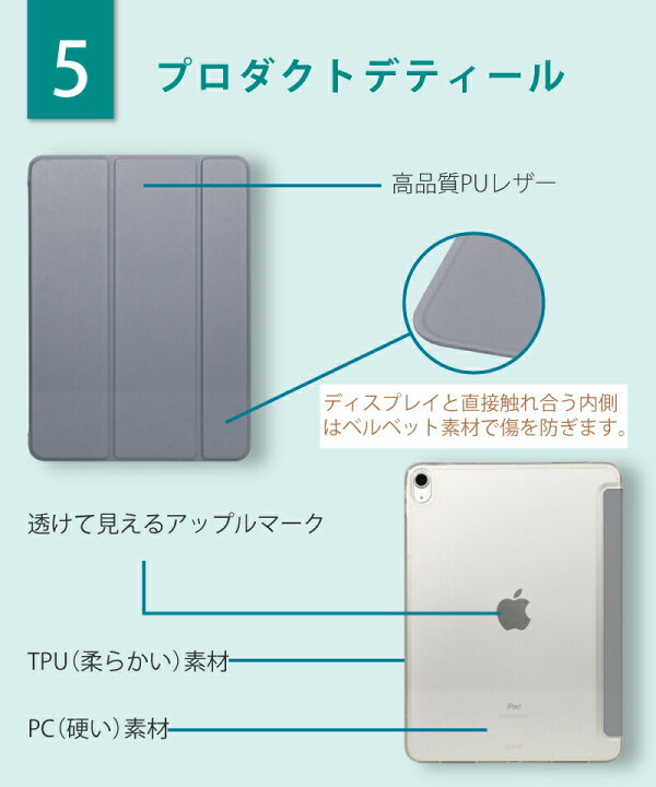 楽天市場】ipad Air M4 M3 ケース 11インチ M2 2024 ipad air ケース 