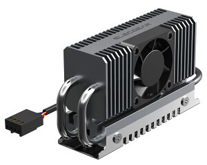ElecGear EL-80X ����SSD�Ή��̃N�[���[�A2x �q�[�g�p�C�v + �\���b�h�A���~�j�E���q�[�g�V���NPWM ��p�t�@���t���AM.2 2280 PCIe NVMe ����� SATA SSD�p�ɒ[��Gen4�Q�[�~���OSSD�̔M���U�A�T�[�}���p�b�h