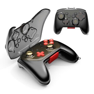 GeekShare Switch2 Pro�R���g���[���[�J�o�[ �X�L���P�[�X NS Pro2 �v���C�X�e�[�R���g���[���[�Ή� �ی�P�[�X �ϏՌ� �E���ȒP PC�f�� �O��t���J�o�[ ����~�� �ق���h�~ �a���� �v���[���g -�i