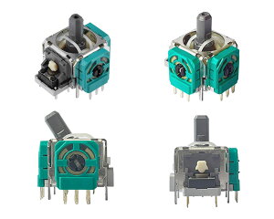 ElecGear 4��EL4�����p�W���C�X�e�B�b�N + �ǉ��̃M�t�g�h���t�g�C���ϒ�R��AXbox One, Elite 1, Series S | X�R���g���[���[�Ή���ALPS 10K�A�i���O�X�e�B�b�N �R���g���[�� �Z���T�[ �T���X�e�B�b�N