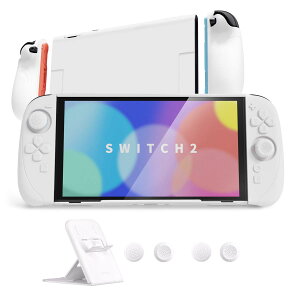 PlayVital Ranger Nintendo Switch 2�i2025�j�Ή��ی�J�o�[ �V���R���O���b�v�{PC���n�[�h�J�o�[�P�[�X �܂肽���݃X�^���h���e�w�O���b�v�L���b�v�t�� �h�b�N�Ή��y�z���C�g�z