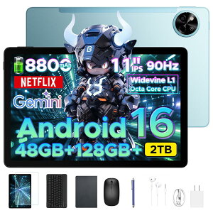 �y �^�u���b�g 11�C���` �Z�b�g�ŁzP11 Android16 11�C���` �^�u���b�g WiFi���f��, 48GB+128GB+2TB�g��, Gemini AI, T7250 8�R�A����, 90Hz, 8800mAh, Widevine L1, 13MP/5MP, ��F��, GPS, OTG�Ή�, 5G, �L�[�{�[�h, �^�b�`�y