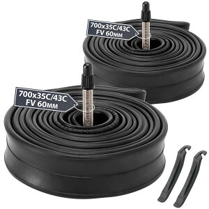 MOHEGIA 2�{�Z�b�g ���[�h�o�C�N �`���[�u 700×35C-43C �����o���uFV60mm