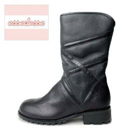 アウトレット【ムートンハーフブーツ】 ムートン ブーツ ムートンブーツ ハーフブーツ シューズ ウェッジ ブラック 1点物 一点物 レディース カジュアル お出かけ おしゃれ 23cm 3E 本革 革 牛革 日本製 婦人靴 お買い得 送料無料