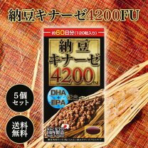 楽天市場】納豆キナーゼ4200の通販