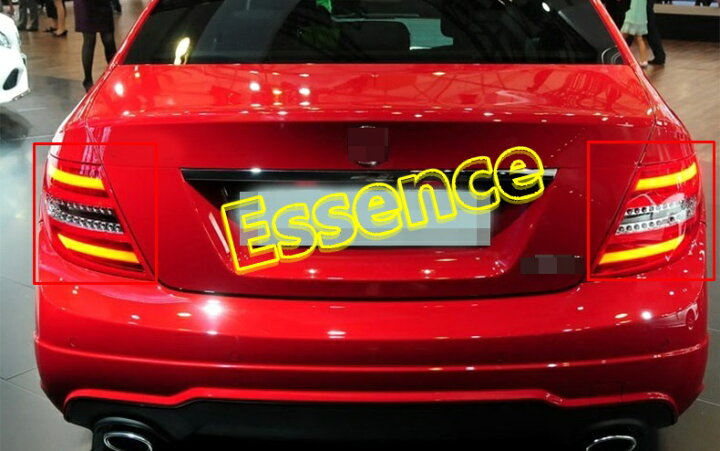 楽天市場】メルセデス ・ベンツ Cクラス LEDテールライト テールランプ 