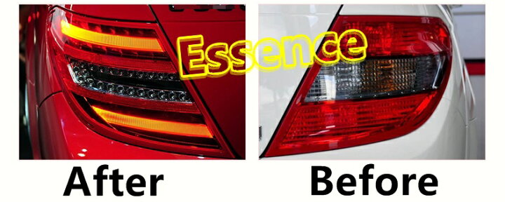 楽天市場】メルセデス ・ベンツ Cクラス LEDテールライト テールランプ 