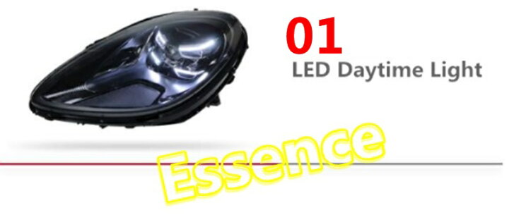 楽天市場】新品 ポルシェ マカン LEDヘッドランプ ヘッドライト サイド  