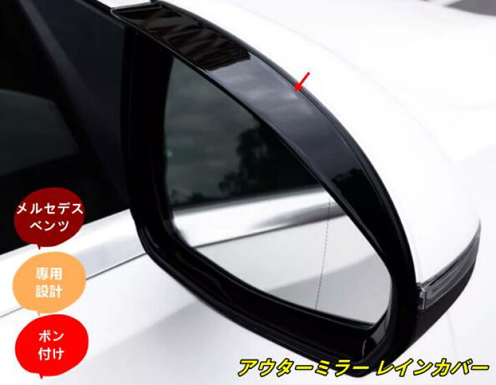 楽天市場】メルセデス・ベンツ Cクラス W206 用 自動車 ミラーバイザー 