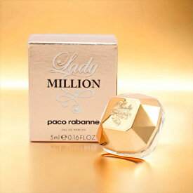 【マラソン最大P7倍 】パコラバンヌ PACO RABANNE レディ ミリオン EDP 5ml LADY MILLION 香水 レディース フレグランス ギフト プレゼント