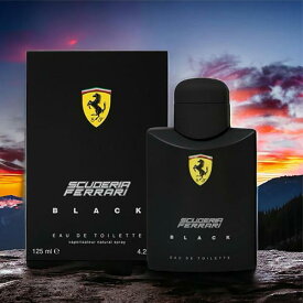 フェラーリ FERRARI ブラック EDT 125ml FERRARI BLACK 香水 メンズ フレグランス ギフト プレゼント