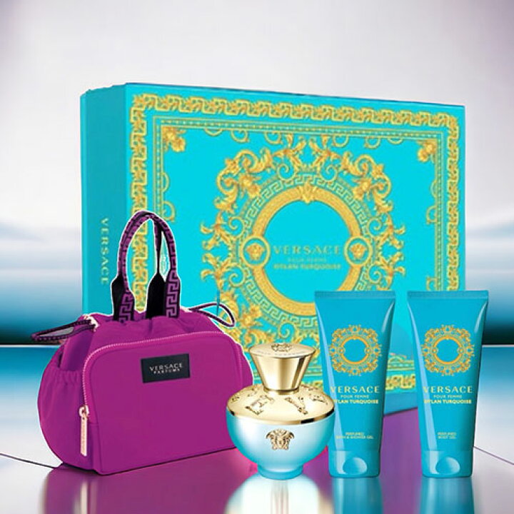 楽天市場】ヴェルサーチェ VERSACE ディラン ターコイズ コフレセット 