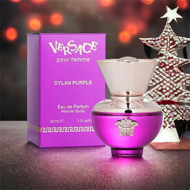 【マラソン最大P7倍 】ヴェルサーチェ VERSACE ディラン パープル EDP 30ml DYLAN PURPLE POUR FEMME 香水 レディース フレグランス ギフト プレゼント