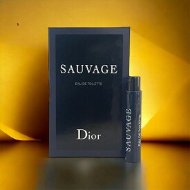 クリスチャン ディオール CHRISTIAN DIOR ソヴァージュEDT 1ml DIOR SAUVAGE 「チューブサンプル」香水 メンズ フレグランス ギフト