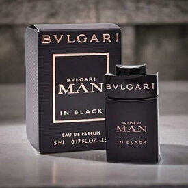 ブルガリ BVLGARI マンインブラック オードパルファム EDP 5ml MAN IN BLACK ミニボトル 香水 メンズ ギフト フレグランス プレゼント