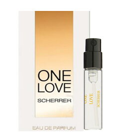 【マラソン最大P7倍 】香水 レディース ジャン ルイ シェレル SCHERRER ワンラブ「チューブサンプル」ONE LOVE EDP 1.5ml フレグランス