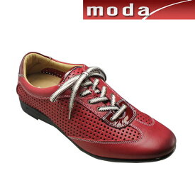 マドラス/ソフト素材使用のレースアップレザースニーカー/M3003(ワイン)/メンズ 靴