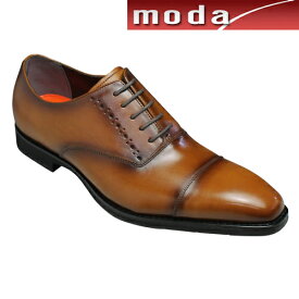 モデロ ビジネスシューズ 撥水 ストレートチップ DM354 ライトブラウン MODELLO メンズ 靴