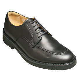 【REGAL WALKER(リーガルウォーカー)】3E（幅広）撥水加工・牛革タウンウォーキングシューズ（Uチップ）・102w (ブラック)/メンズ 靴