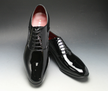 【REGAL (リーガル )】エナメル素材のドレスシューズ（プレーントゥ）！426R（エナメルブラック）/メンズ 靴 | 神戸の紳士靴専門店moda