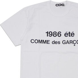 【本物・正規品】 新品 コムデギャルソン CDG COMME des GARCONS STAFF COAT PRINT TEE Tシャツ WHITE ホワイト 白 メンズ