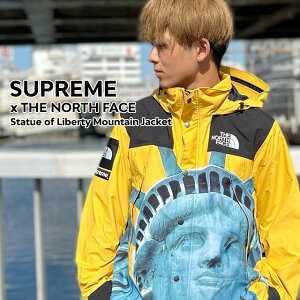 yD]ɂԉ ʌʉiz Vi Vv[ SUPREME x U m[XtFCX THE NORTH FACE Statue of Liberty Mountain Jacket WPbg YELLOW Y