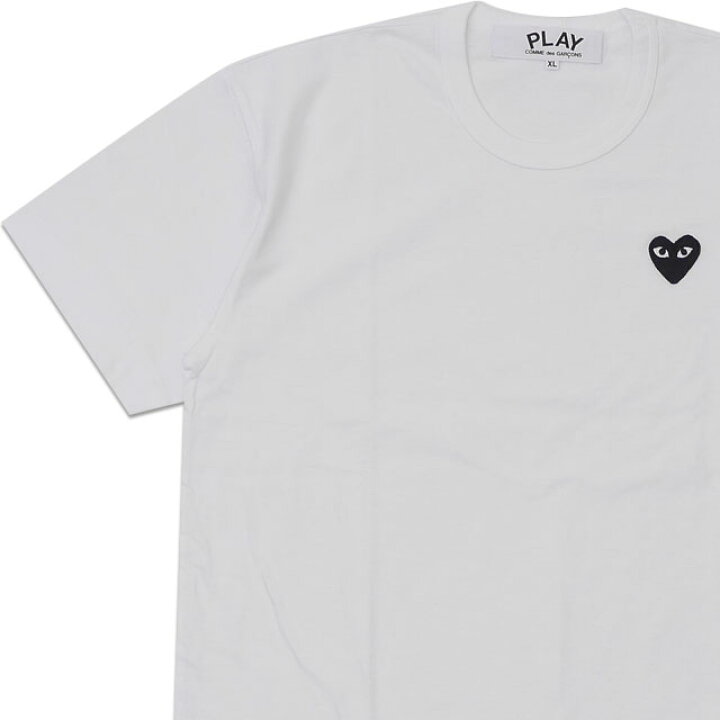 楽天市場 新品 プレイ コムデギャルソン Play Comme Des Garcons Mens Black Heart Wappen Tee Tシャツwhite ホワイト 白 メンズ 39ショップ ｅｓｓｅｎｓｅ