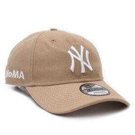 【本物・正規品】 新品 ニューエラ NEW ERA x モマ MoMA ニューヨーク ヤンキース 9TWENTY CAP ストラップバック キャップ CAMEL キャメル ベージュ メンズ レディース