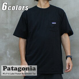 【本物・正規品】 新品 パタゴニア Patagonia M's P-6 Label Pocket Responsibili Tee P-6ラベル ポケット レスポンシビリ Tシャツ 37406 メンズ レディース