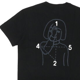 【本物・正規品】 新品 ナンバーズ Numbers 12:45 ANGEL-S/S T-SHIRT Tシャツ BLACK ブラック 黒 メンズ