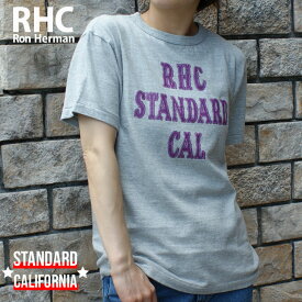 【本物・正規品】 新品 ロンハーマン RHC Ron Herman x スタンダードカリフォルニア STANDARD CALIFORNIA SD RHC Logo Tee Tシャツ GRAY グレー 灰色 メンズ